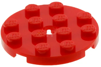 LEGO Plaque, ronde 4 x 4 avec trou