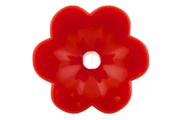 LEGO Accessori Friends Fiore con 6 petali arrotondati e pin