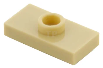 LEGO Plate, Modified 1 x 2 with 1 Stud with Groove…