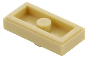 LEGO Plate, Modified 1 x 2 with 1 Stud with Groove…
