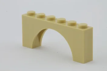 LEGO Brick 1 x 6 x 2 Arch - Thick Top…