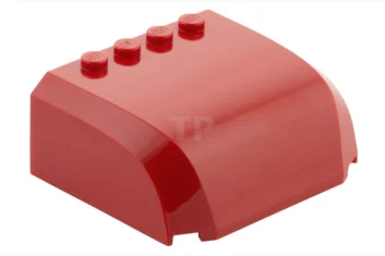 LEGO Parabrisas 5 x 6 x 2 Techo curvado con 4…