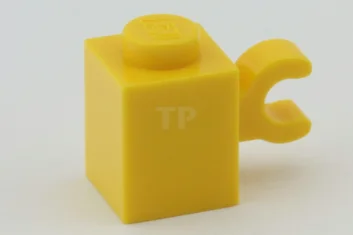 LEGO Brick, Modified 1 x 1 with Clip Horizontal