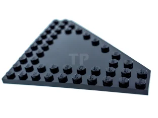 LEGO Plate 10 x 10 Cut Corner with no Studs in…