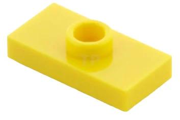 LEGO Plate, Modified 1 x 2 with 1 Stud with Groove…