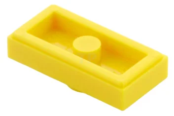 LEGO Plate, Modified 1 x 2 with 1 Stud with Groove…