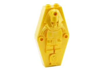 LEGO Coffin Lid with Mummy Relief Plain (Sarcophagus)