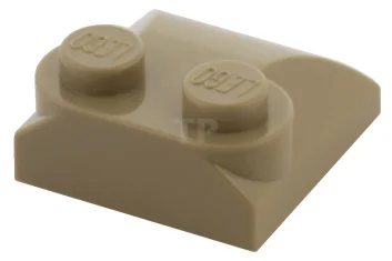 LEGO Brick 2 x 2 x 2/3 Two Studs and Curved…