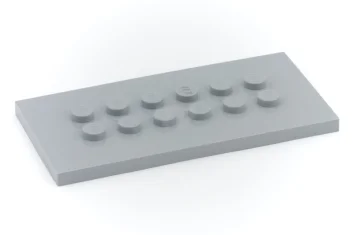 LEGO Plate, Modified 4 x 8 with Studs in Center