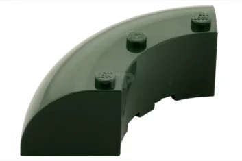 LEGO Pendiente Esférica 6 x 6 Esquina Redonda con Tacos