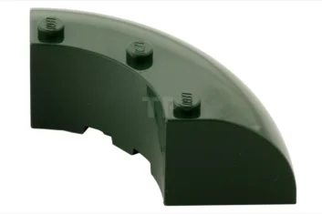 LEGO Pendiente Esférica 6 x 6 Esquina Redonda con Tacos