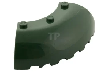 LEGO Pendiente Esférica 6 x 6 Esquina Redonda con Tacos