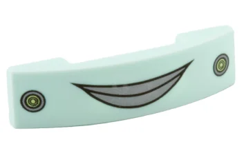 LEGO Pendiente Curvado 4 x 1 - Doble con Patrón de…