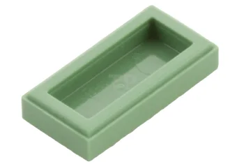 LEGO Fliese 1 x 2 mit Gittermuster