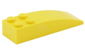 LEGO Pendiente curvada 6 x 2