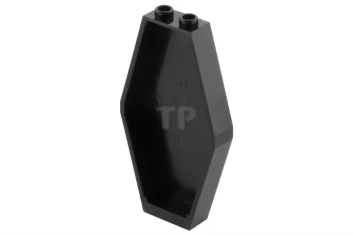 LEGO Coffin Lid with Bat Pattern