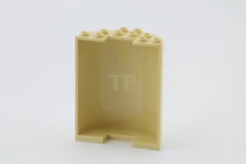 LEGO Mitad de cilindro 3 x 6 x 6 con recorte…