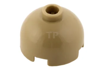 LEGO Brick, Round 2 x 2 Dome Top, with Bottom Axle…