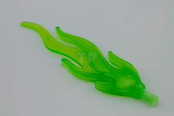 LEGO Wave Rounded Large (Flame) with Marbled Glow in Dark White…