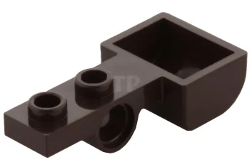 LEGO Piastra, modificata 1 x 4 con foro per pin e…