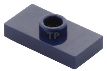 LEGO Plate, Modified 1 x 2 with 1 Stud with Groove…