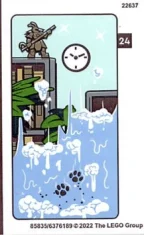 LEGO Sticker for Set 80108 - Sheet 2