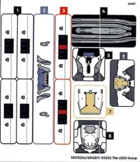 LEGO Sticker for Set 76989