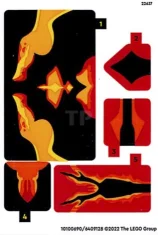 LEGO Sticker for Set 75574