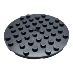 LEGO Plate 8 x 8 Round with Hole