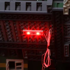 LEGO 1×4 Lego Blocks LED Strip Lights Red
