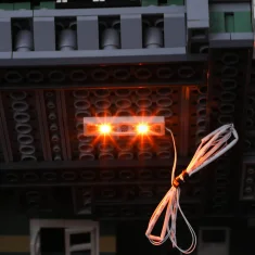 LEGO 1×4 building Blocks LED Strip Lights Yellow