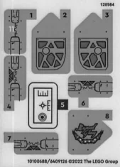 LEGO Sticker for Set 75571