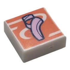 LEGO Tile 1 x 1 with Groove with Bright Pink Ballet…