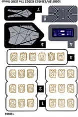 LEGO Pegatina para Set 76213