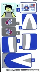 LEGO Autocollant pour l'ensemble 75573