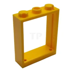 LEGO Window 1 x 3 x 3 Flat Front