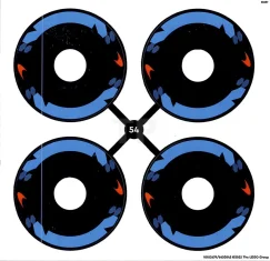 LEGO Aufkleber für Set 42141 - Blatt 3 (Zweite Version2)