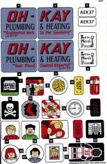 LEGO Sticker for Set 21330 - Sheet 1