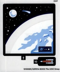 LEGO Autocollant pour l'ensemble 60351 - Feuille 2