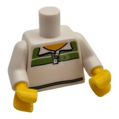 LEGO Torso (completo) con patrón de camisa y cuello