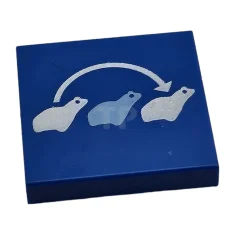 LEGO Tile 2 x 2 with Frogs Pattern