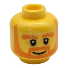 LEGO Kopf-Minifigur mit Bartmuster
