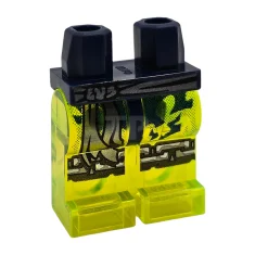 LEGO Benen Minifiguur met sjerp en ketting Kniebanden Patroon