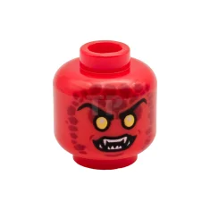 LEGO Head Minifig with Alien Face (Lava Monster)