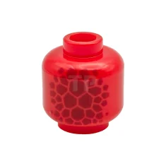 LEGO Head Minifig with Alien Face (Lava Monster)