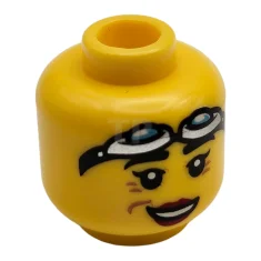 LEGO Modello di Minifig con testa e occhiali (Christina Hydron)
