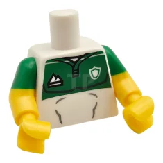 LEGO Torso (complete) with Sports Jersey Pattern