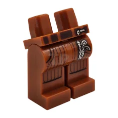 LEGO Beine Minifigur mit Taschenuhr an Kette Muster