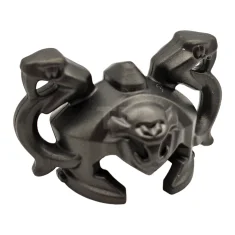 LEGO Minifigure, Headgear Helmet Ninjago with Cheek Protection and 2 Snakes…