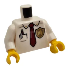 LEGO Torso (complete) with Fire Chief Shirt Pattern